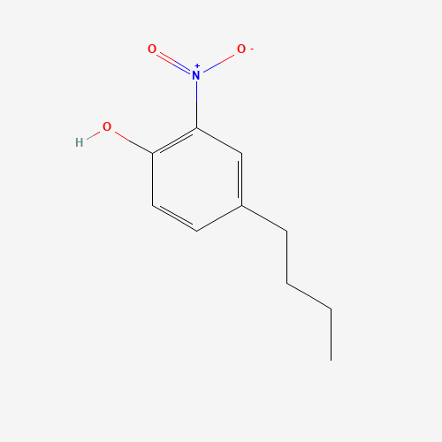 4-butyl-2-nitrophenol (CAS: 52899-59-9) - Chemical Structure and Molecular Formula 