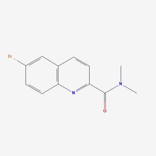 6-bromo-N,N-dimethylquinoline-2-carboxamide (CAS: 1199806-00-2) - Related Chemical Product
