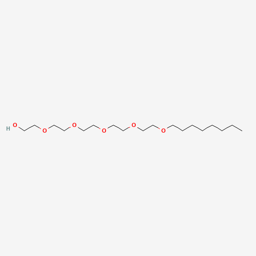 2-[2-[2-[2-(2-octoxyethoxy)ethoxy]ethoxy]ethoxy]ethanol (CAS: 19327-40-3) - Related Chemical Product