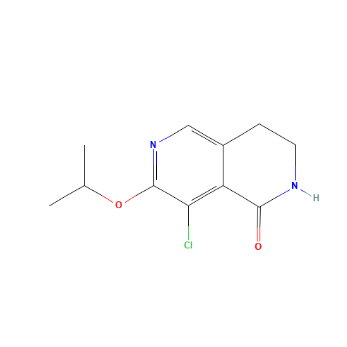 8-chloro-7-propan-2-yloxy-3,4-dihydro-2H-2,6-naphthyridin-1-one (CAS: 1616290-08-4) - Related Chemical Product
