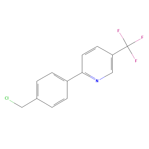 2-[4-(chloromethyl)phenyl]-5-(trifluoromethyl)pyridine (CAS: 613239-76-2) - Related Chemical Product