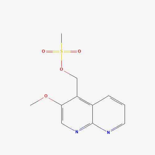 (3-methoxy-1,8-naphthyridin-4-yl)methyl methanesulfonate (CAS: 1539309-53-9) - Related Chemical Product