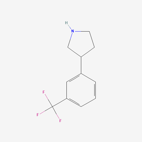 3-[3-(trifluoromethyl)phenyl]pyrrolidine (CAS: 21767-35-1) - Related Chemical Product