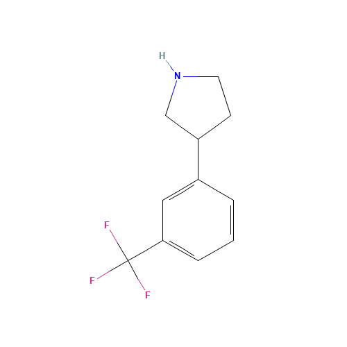 3-[3-(trifluoromethyl)phenyl]pyrrolidine (CAS: 21767-35-1) - Related Chemical Product
