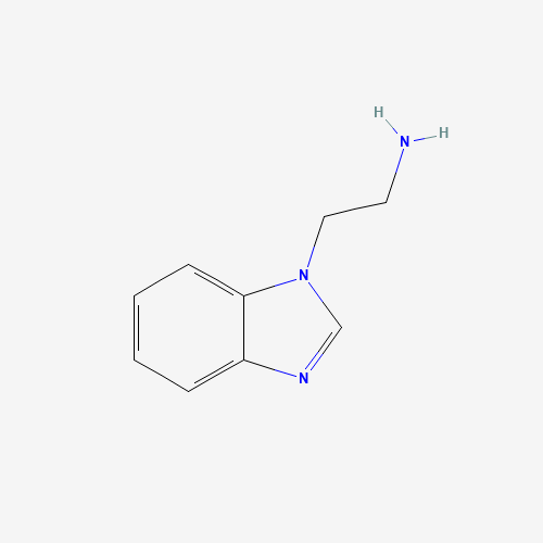 2-(benzimidazol-1-yl)ethanamine (CAS: 112947-93-0) - Chemical Structure and Molecular Formula 