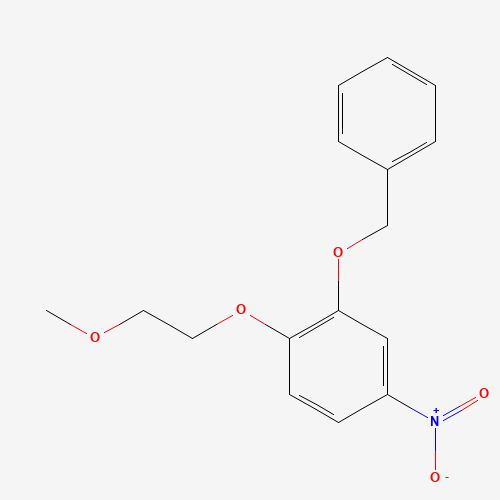 1-(2-methoxyethoxy)-4-nitro-2-phenylmethoxybenzene (CAS: 1616380-60-9) - Related Chemical Product