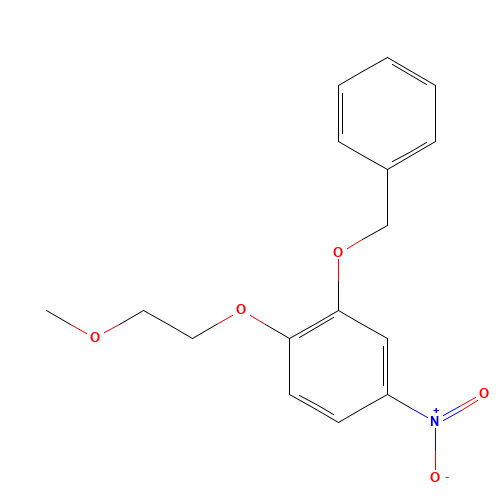 1-(2-methoxyethoxy)-4-nitro-2-phenylmethoxybenzene (CAS: 1616380-60-9) - Related Chemical Product