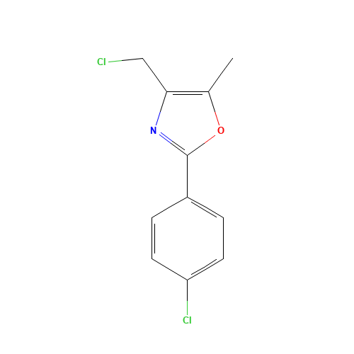 4-(chloromethyl)-2-(4-chlorophenyl)-5-methyl-1,3-oxazole (CAS: 832076-92-3) - Related Chemical Product