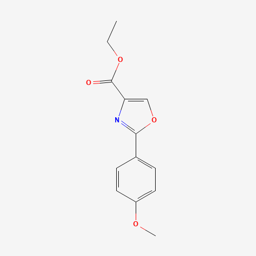 ethyl 2-(4-methoxyphenyl)-1,3-oxazole-4-carboxylate (CAS: 78979-61-0) - Related Chemical Product