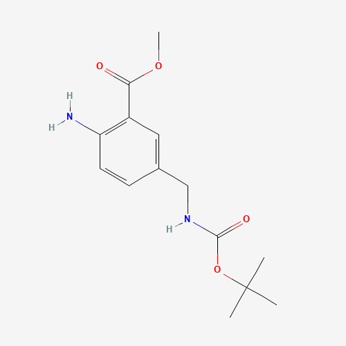 methyl 2-amino-5-[[(2-methylpropan-2-yl)oxycarbonylamino]methyl]benzoate (CAS: 161292-57-5) - Related Chemical Product