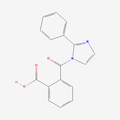 2-(2-phenylimidazole-1-carbonyl)benzoic acid (CAS: 302602-94-4) - Related Chemical Product