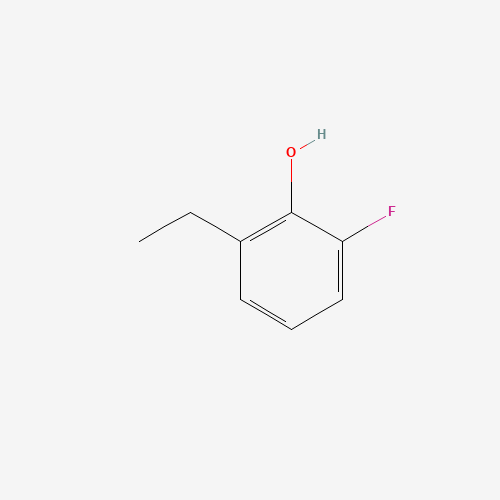 2-ethyl-6-fluorophenol (CAS: 24539-97-7) - Chemical Structure and Molecular Formula 