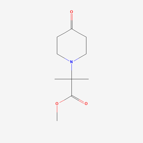 methyl 2-methyl-2-(4-oxopiperidin-1-yl)propanoate (CAS: 1018815-97-8) - Related Chemical Product