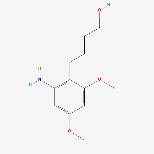4-(2-amino-4,6-dimethoxyphenyl)butan-1-ol (CAS: 1373669-43-2) - Related Chemical Product