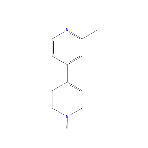 2-methyl-4-(1,2,3,6-tetrahydropyridin-4-yl)pyridine (CAS: 950201-62-4) - Related Chemical Product