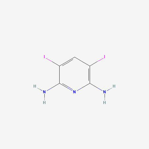 3,5-diiodopyridine-2,6-diamine (CAS: 58372-55-7) - Related Chemical Product