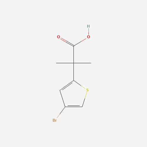 2-(4-bromothiophen-2-yl)-2-methylpropanoic acid (CAS: 950604-77-0) - Related Chemical Product