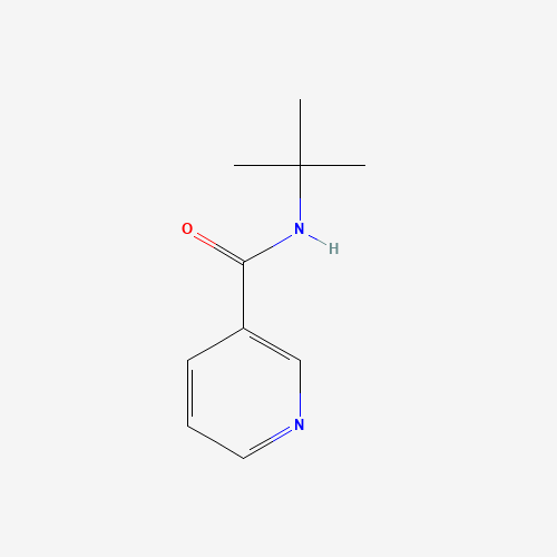 N-tert-butylpyridine-3-carboxamide (CAS: 15828-08-7) - Chemical Structure and Molecular Formula 