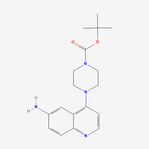tert-butyl 4-(6-aminoquinolin-4-yl)piperazine-1-carboxylate (CAS: 227957-05-3) - Related Chemical Product
