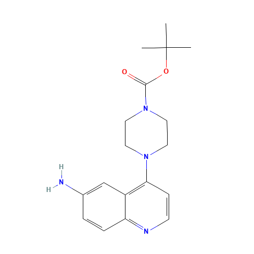 tert-butyl 4-(6-aminoquinolin-4-yl)piperazine-1-carboxylate (CAS: 227957-05-3) - Related Chemical Product