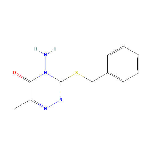 4-amino-3-benzylsulfanyl-6-methyl-1,2,4-triazin-5-one (CAS: 23702-91-2) - Related Chemical Product