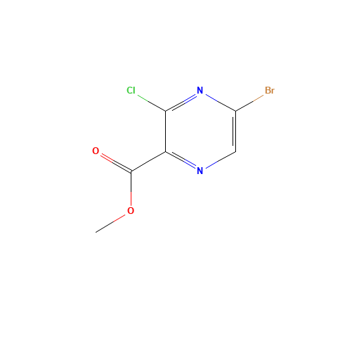 methyl 5-bromo-3-chloropyrazine-2-carboxylate (CAS: 61655-82-1) - Related Chemical Product