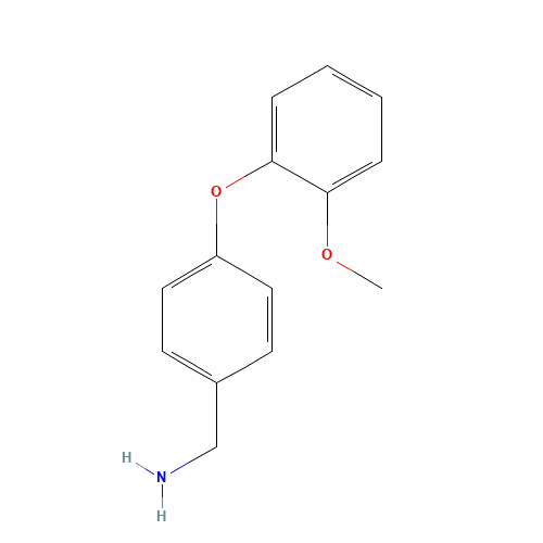 [4-(2-methoxyphenoxy)phenyl]methanamine (CAS: 893752-93-7) - Related Chemical Product