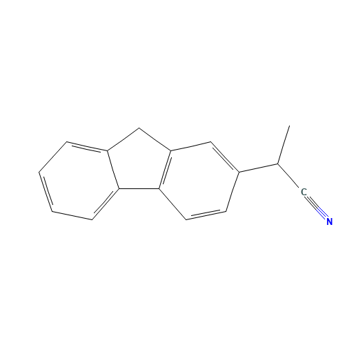 2-(9H-fluoren-2-yl)propanenitrile (CAS: 37411-84-0) - Related Chemical Product
