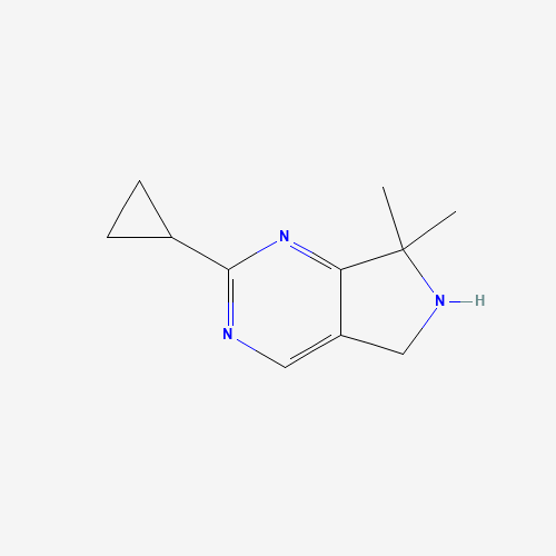 2-cyclopropyl-7,7-dimethyl-5,6-dihydropyrrolo[3,4-d]pyrimidine (CAS: 947305-18-2) - Related Chemical Product