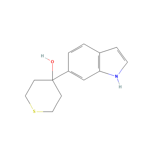 4-(1H-indol-6-yl)thian-4-ol (CAS: 885273-18-7) - Related Chemical Product