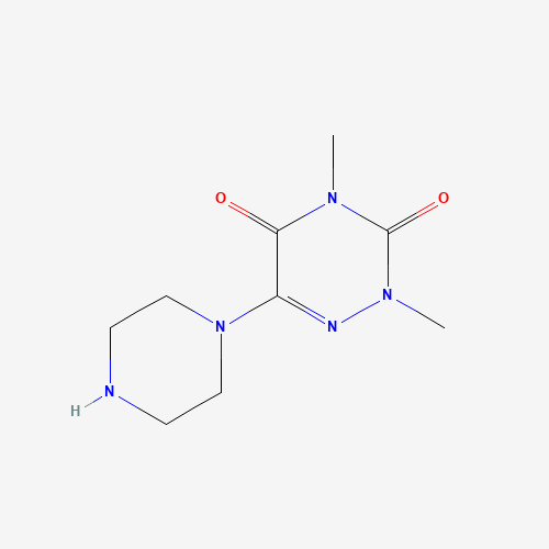 2,4-dimethyl-6-piperazin-1-yl-1,2,4-triazine-3,5-dione (CAS: 1092297-50-1) - Related Chemical Product