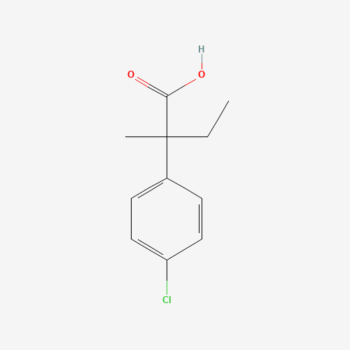 2-(4-chlorophenyl)-2-methylbutanoic acid (CAS: 80854-23-5) - Related Chemical Product