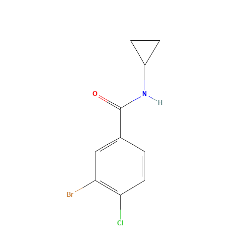 3-bromo-4-chloro-N-cyclopropylbenzamide (CAS: 515135-61-2) - Related Chemical Product