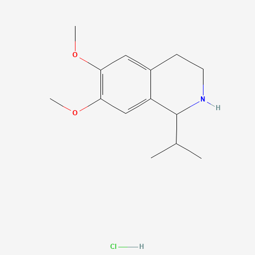 6,7-dimethoxy-1-propan-2-yl-1,2,3,4-tetrahydroisoquinoline;hydrochloride (CAS: 214046-76-1) - Related Chemical Product