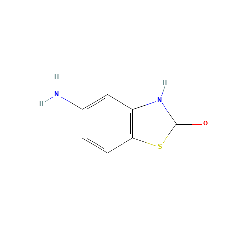 5-amino-3H-1,3-benzothiazol-2-one (CAS: 404901-68-4) - Chemical Structure and Molecular Formula 
