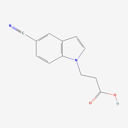 3-(5-cyanoindol-1-yl)propanoic acid (CAS: 202124-72-9) - Related Chemical Product