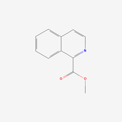 methyl isoquinoline-1-carboxylate (CAS: 27104-72-9) - Chemical Structure and Molecular Formula 