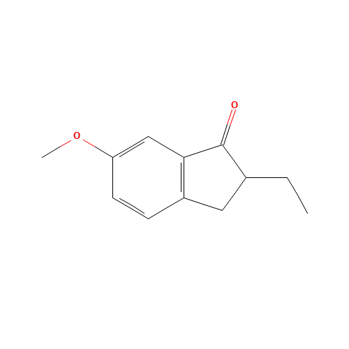 2-ethyl-6-methoxy-2,3-dihydroinden-1-one (CAS: 100121-78-6) - Related Chemical Product