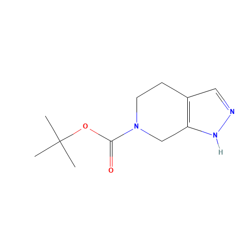 tert-butyl 1,4,5,7-tetrahydropyrazolo[3,4-c]pyridine-6-carboxylate (CAS: 871726-73-7) - Related Chemical Product