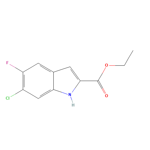 methyl 6-chloro-5-fluoro-1H-indole-2-carboxylate (CAS: 169674-00-4) - Related Chemical Product