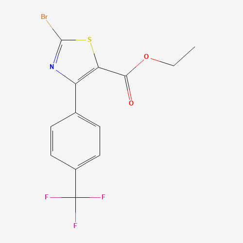 ethyl 2-bromo-4-[4-(trifluoromethyl)phenyl]-1,3-thiazole-5-carboxylate (CAS: 1188153-49-2) - Related Chemical Product