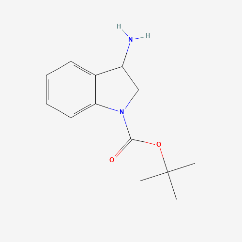tert-butyl 3-amino-2,3-dihydroindole-1-carboxylate (CAS: 936829-23-1) - Related Chemical Product