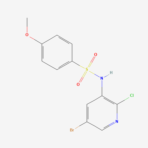 N-(5-bromo-2-chloropyridin-3-yl)-4-methoxybenzenesulfonamide (CAS: 1112982-81-6) - Related Chemical Product
