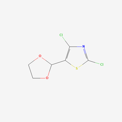 2,4-dichloro-5-(1,3-dioxolan-2-yl)-1,3-thiazole (CAS: 141764-85-4) - Related Chemical Product