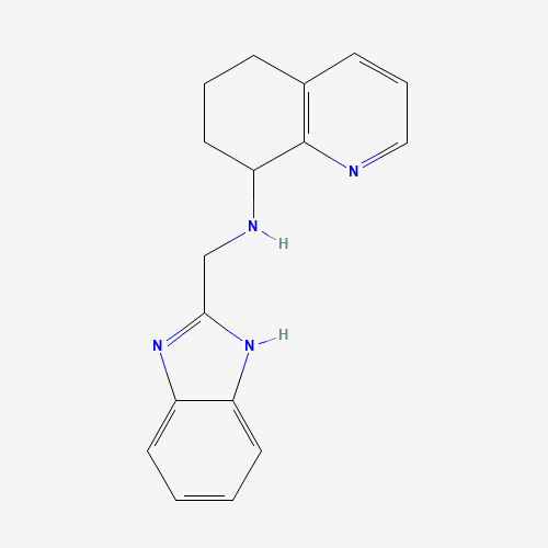 N-(1H-benzimidazol-2-ylmethyl)-5,6,7,8-tetrahydroquinolin-8-amine (CAS: 405058-94-8) - Related Chemical Product