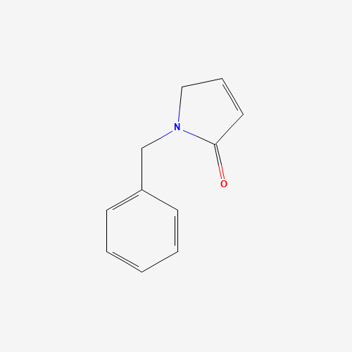 1-benzyl-2H-pyrrol-5-one (CAS: 64330-46-7) - Chemical Structure and Molecular Formula 