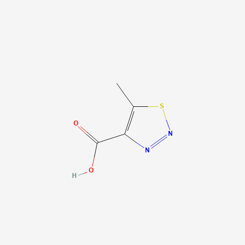 5-methylthiadiazole-4-carboxylic acid (CAS: 22097-10-5) - Chemical Structure and Molecular Formula 