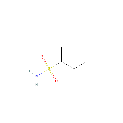 butane-2-sulfonamide (CAS: 17854-68-1) - Chemical Structure and Molecular Formula 