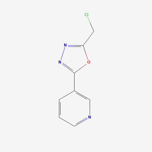 2-(chloromethyl)-5-pyridin-3-yl-1,3,4-oxadiazole (CAS: 677347-79-4) - Related Chemical Product