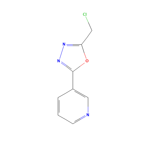 2-(chloromethyl)-5-pyridin-3-yl-1,3,4-oxadiazole (CAS: 677347-79-4) - Related Chemical Product
